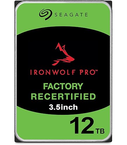 Seagate IronWolf - Disco Duro Interno NAS de 14 TB, SATA de 3.5